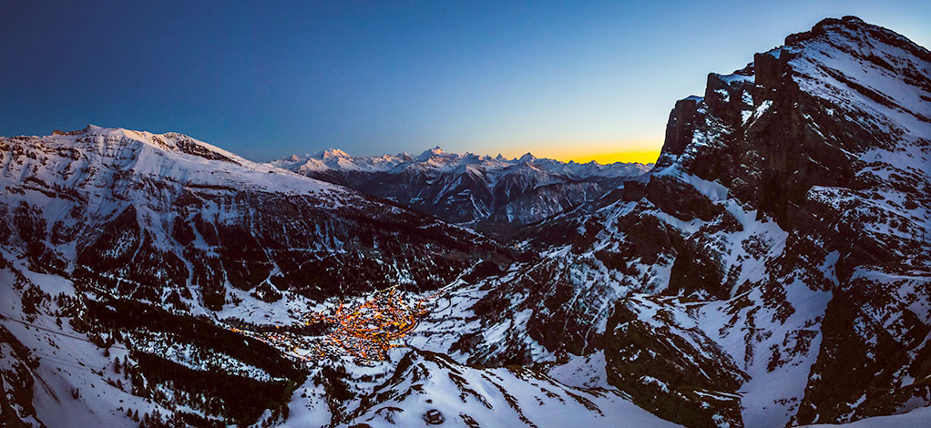 Leukerbad Winter